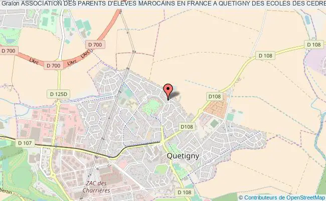 plan association Association Des Parents D'eleves Marocains En France A Quetigny Des Ecoles Des Cedres Et Des Aiguisons Quetigny