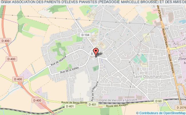 ASSOCIATION DES PARENTS D'ELEVES PIANISTES (PEDAGOGIE MARCELLE BROUSSE) ET DES AMIS DE LA MUSIQUE A ST-DOULCHARD
