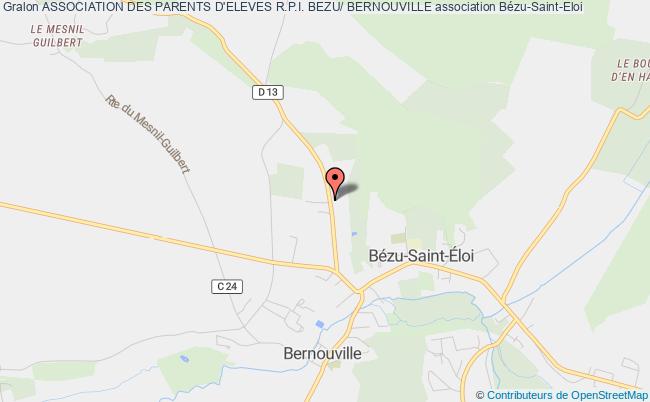plan association Association Des Parents D'eleves R.p.i. Bezu/ Bernouville Bézu-Saint-Éloi
