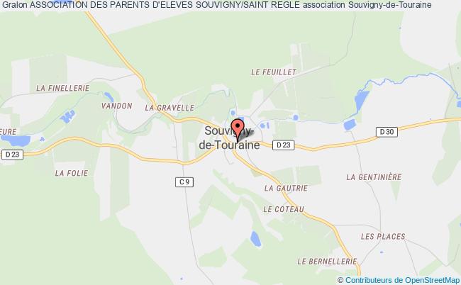 plan association Association Des Parents D'eleves Souvigny/saint Regle Souvigny-de-Touraine