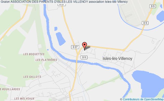 plan association Association Des Parents D'isles Les Villenoy Isles-lès-Villenoy