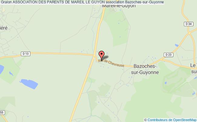 plan association Association Des Parents De Mareil Le Guyon Bazoches-sur-Guyonne