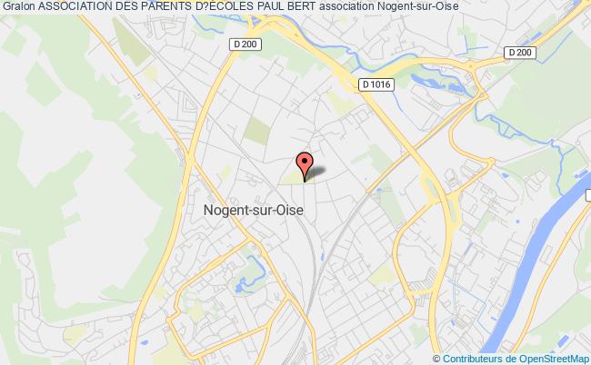 plan association Association Des Parents D?Écoles Paul Bert Nogent-sur-Oise