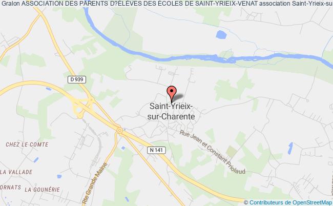 plan association Association Des Parents D?ÉlÈves Des Écoles De Saint-yrieix-venat Saint-Yrieix-sur-Charente