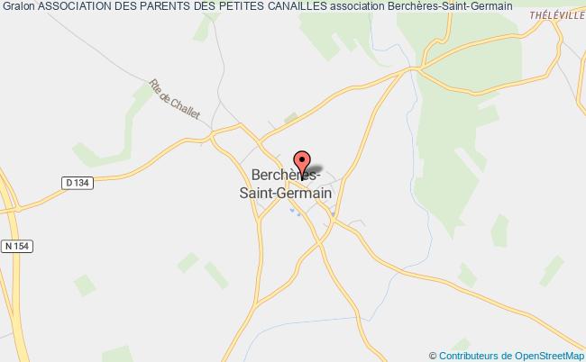 plan association Association Des Parents Des Petites Canailles Berchères-Saint-Germain