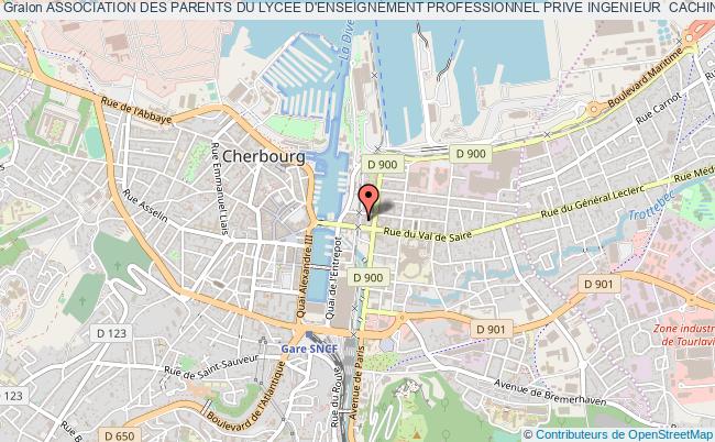 plan association Association Des Parents Du Lycee D'enseignement Professionnel Prive Ingenieur  Cachin Cherbourg-Octeville