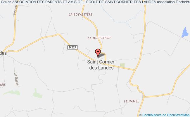 plan association Association Des Parents Et Amis De L'ecole De Saint Cornier Des Landes Tinchebray-Bocage