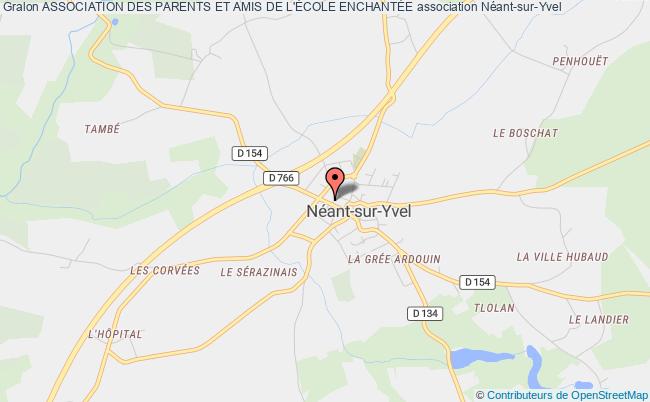 plan association Association Des Parents Et Amis De L'École EnchantÉe Néant-sur-Yvel