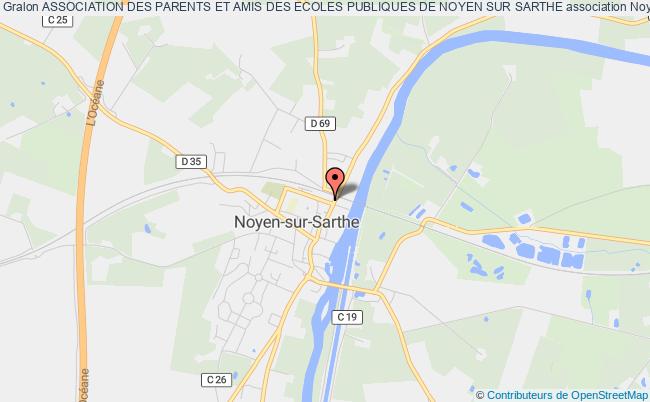 plan association Association Des Parents Et Amis Des Ecoles Publiques De Noyen Sur Sarthe Noyen-sur-Sarthe