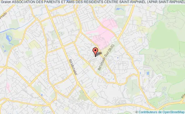 plan association Association Des Parents Et Amis Des RÉsidents Centre Saint-raphaËl (apar Saint-raphaËl) Marseille