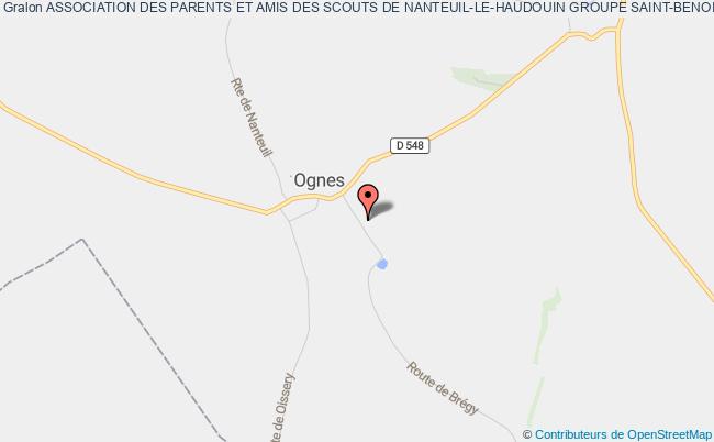 plan association Association Des Parents Et Amis Des Scouts De Nanteuil-le-haudouin Groupe Saint-benoit Ognes