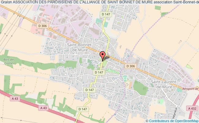 ASSOCIATION DES PAROISSIENS DE L'ALLIANCE DE SAINT BONNET DE MURE