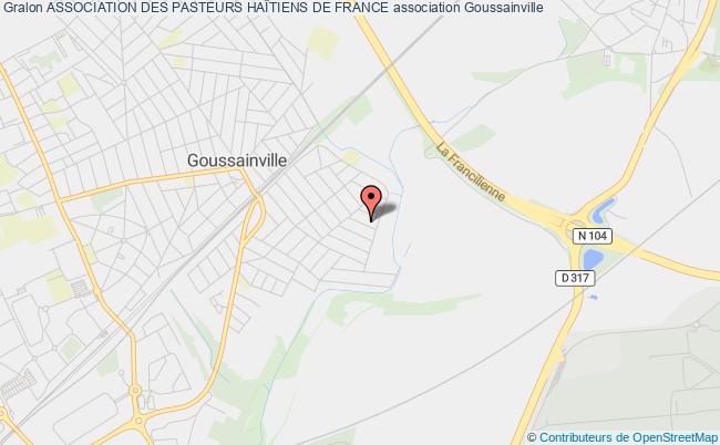 plan association Association Des Pasteurs HaÏtiens De France Goussainville