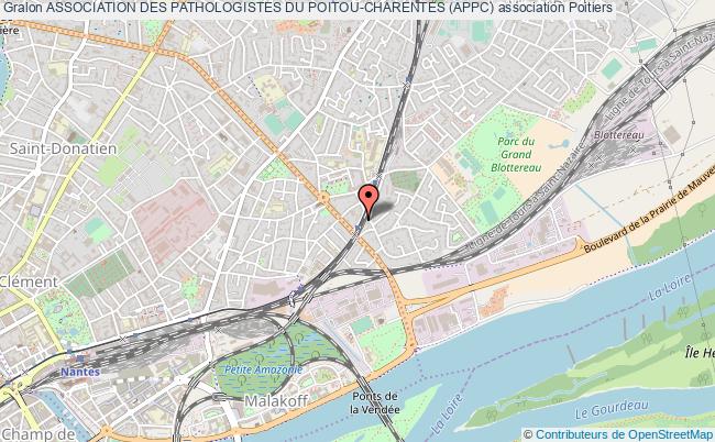 plan association Association Des Pathologistes Du Poitou-charentes (appc) Poitiers