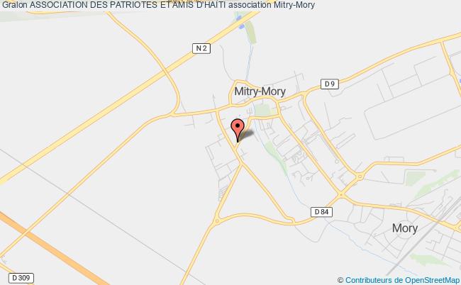 plan association Association Des Patriotes Et Amis D'haiti Mitry-Mory