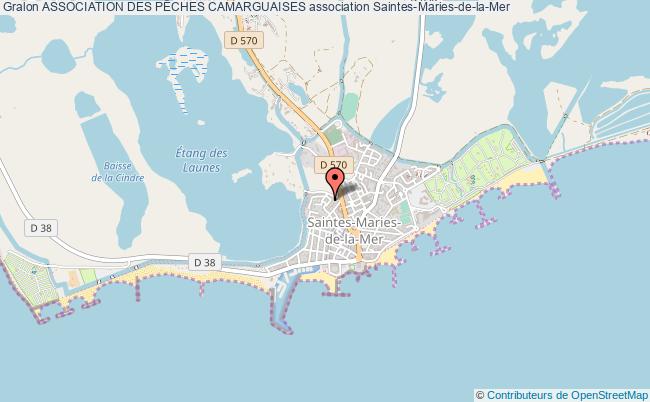 plan association Association Des PÊches Camarguaises Saintes-Maries-de-la-Mer