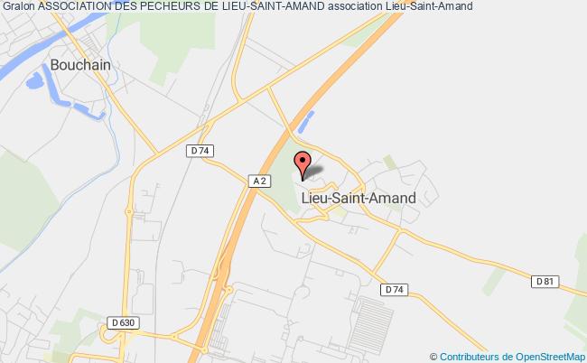 plan association Association Des Pecheurs De Lieu-saint-amand Lieu-Saint-Amand