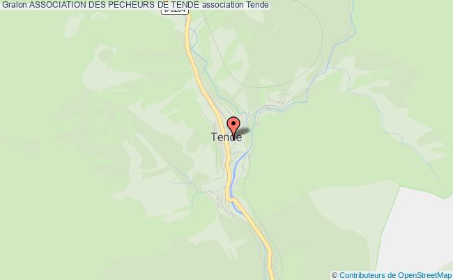 plan association Association Des Pecheurs De Tende 