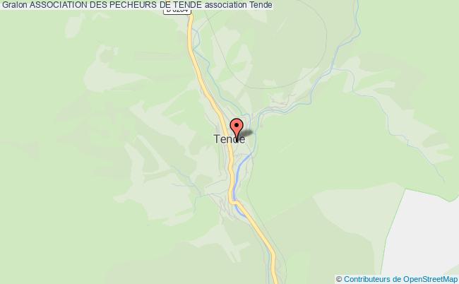 plan association Association Des Pecheurs De Tende Tende