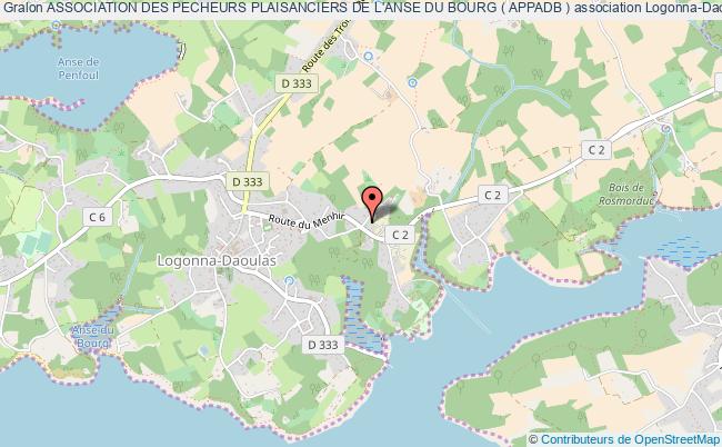 plan association Association Des Pecheurs Plaisanciers De L'anse Du Bourg ( Appadb ) Logonna-Daoulas
