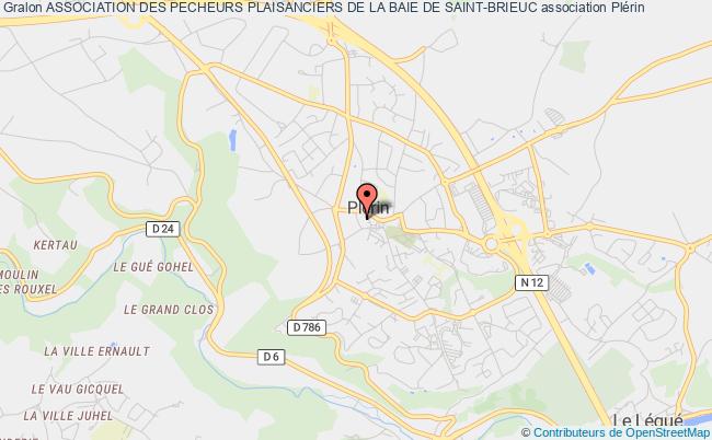 plan association Association Des Pecheurs Plaisanciers De La Baie De Saint-brieuc Plérin