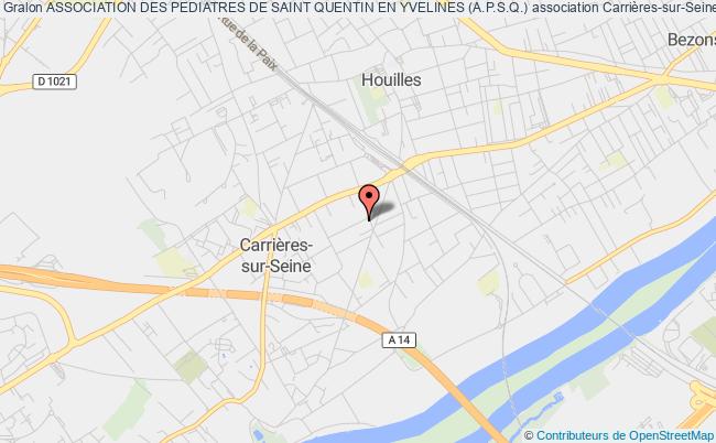 plan association Association Des Pediatres De Saint Quentin En Yvelines (a.p.s.q.) Carrières-sur-Seine