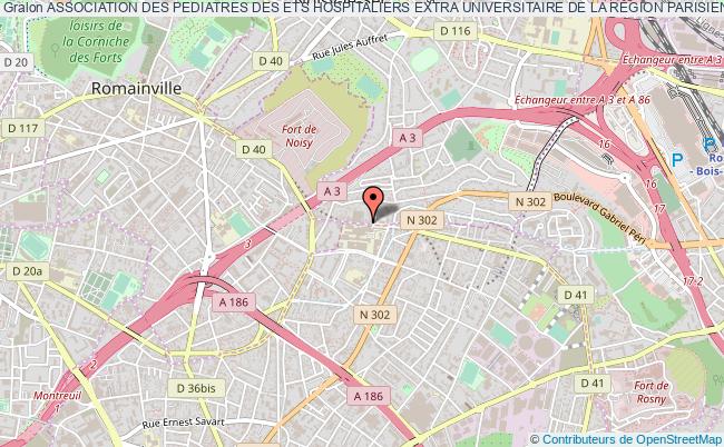 plan association Association Des Pediatres Des Ets Hospitaliers Extra Universitaire De La Region Parisienne Montreuil