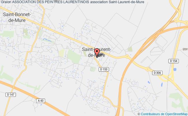 plan association Association Des Peintres Laurentinois Saint-Laurent-de-Mure
