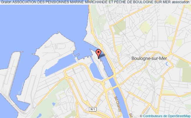 plan association Association Des Pensionnes Marine Marchande Et Peche De Boulogne Sur Mer Boulogne-sur-Mer
