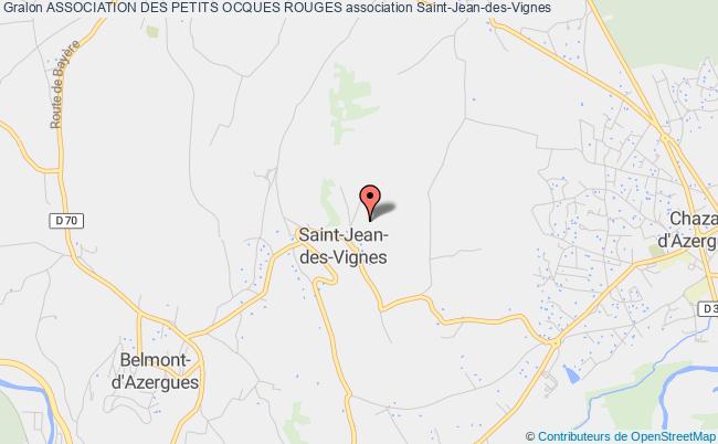 plan association Association Des Petits Ocques Rouges Saint-Jean-des-Vignes