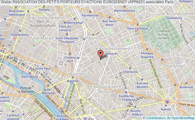 plan association Association Des Petits Porteurs D?actions Eurodisney (appaed) Paris