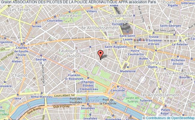 plan association Association Des Pilotes De La Police Aeronautique Appa Paris 8e