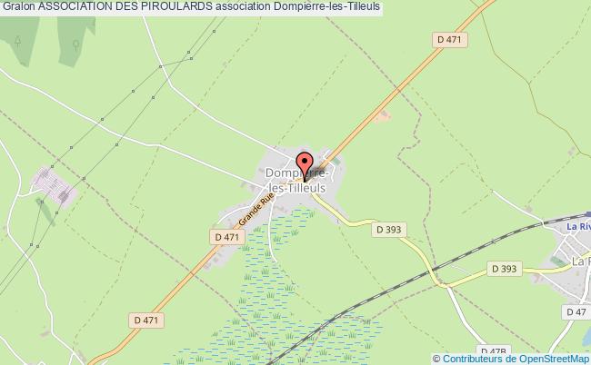 plan association Association Des Piroulards Dompierre-les-Tilleuls