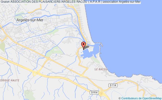 plan association Association Des Plaisanciers Argeles Racou ( A.p.a.r ) Argelès-sur-Mer