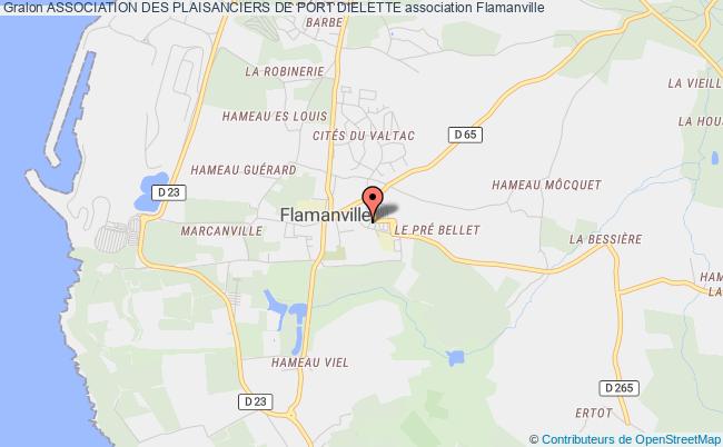 plan association Association Des Plaisanciers De Port Dielette Flamanville