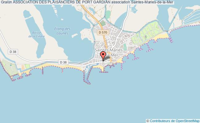 plan association Association Des Plaisanciers De Port Gardian Saintes-Maries-de-la-Mer