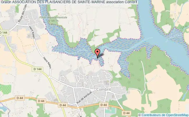 plan association Association Des Plaisanciers De Sainte-marine Combrit
