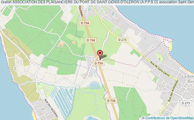 plan association Association Des Plaisanciers Du Port De Saint-denis-d'oleron (a.p.p.s.d) Saint-Denis-d'Oléron