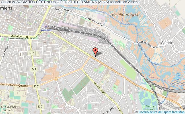 plan association Association Des Pneumo Pediatres D'amiens (ap2a) Amiens
