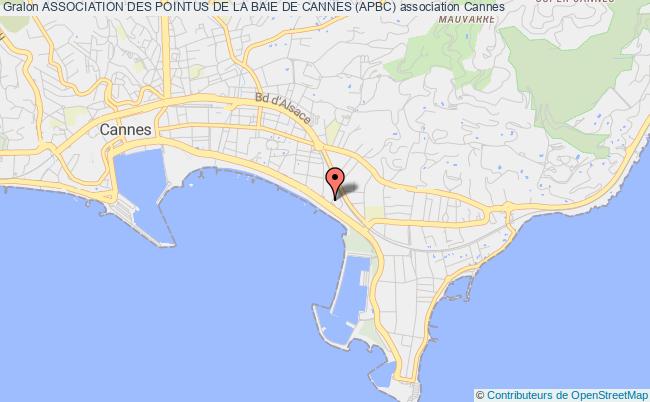 plan association Association Des Pointus De La Baie De Cannes (apbc) Cannes