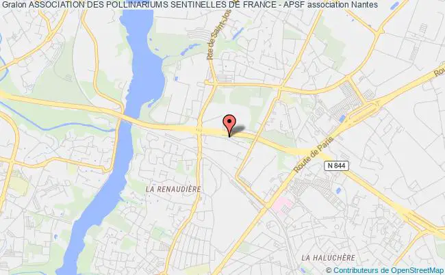 plan association Association Des Pollinariums Sentinelles De France - Apsf Nantes
