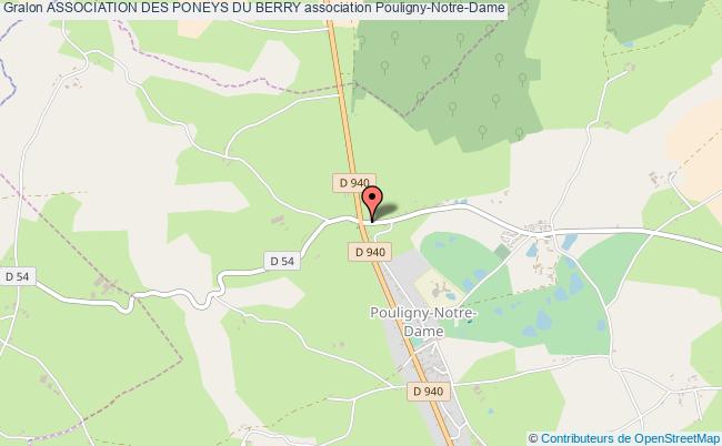 plan association Association Des Poneys Du Berry Pouligny-Notre-Dame
