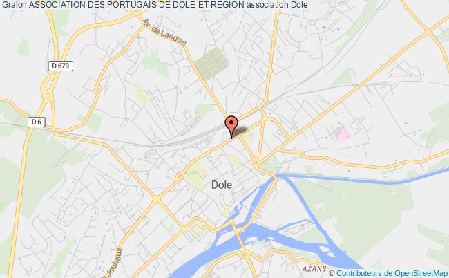 plan association Association Des Portugais De Dole Et Region Dole