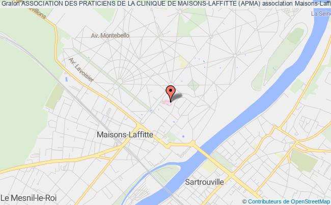 plan association Association Des Praticiens De La Clinique De Maisons-laffitte (apma) 