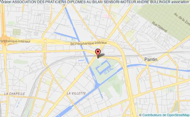 plan association Association Des Praticiens Diplomes Au Bilan Sensori-moteur Andre Bullinger Paris