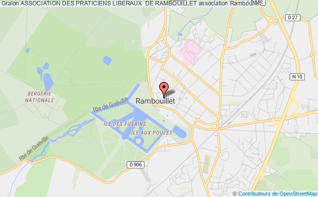plan association Association Des Praticiens Liberaux  De Rambouillet Rambouillet
