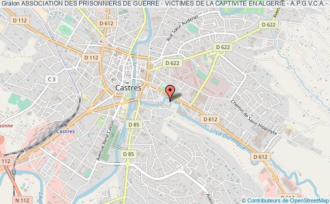 ASSOCIATION DES PRISONNIERS DE GUERRE - VICTIMES DE LA CAPTIVITE EN ALGERIE - A.P.G.V.C.A.-