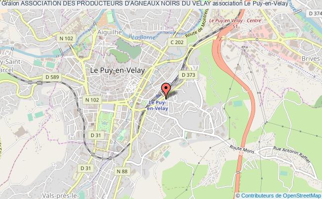 plan association Association Des Producteurs D'agneaux Noirs Du Velay Le    Puy-en-Velay