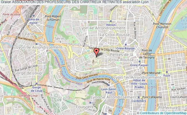 plan association Association Des Professeurs Des Chartreux Retraites Lyon