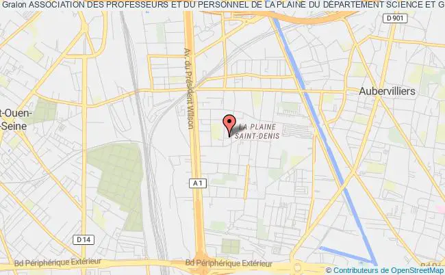 plan association Association Des Professeurs Et Du Personnel De La Plaine Du DÉpartement Science Et GÉnie Des MatÉriaux (appp-sgm) Saint-Denis